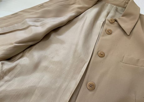etro set up suit beige