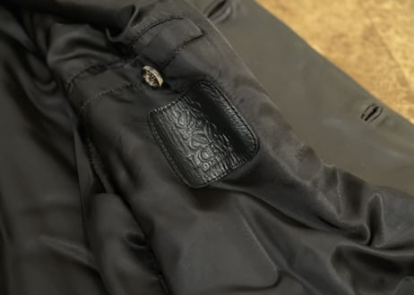 loewe leather coat