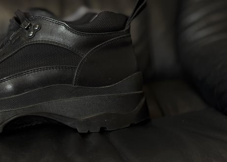prada leather shose