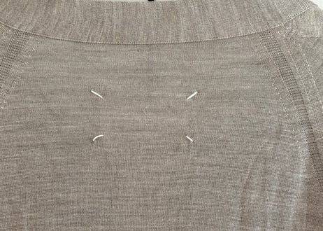 maison margiela silk cardigan
