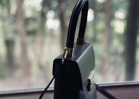 salvatore ferragamo leather bag