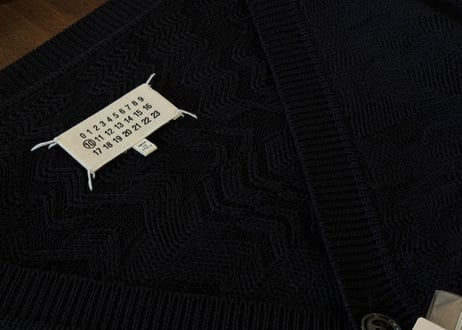 maison margiela cardigan dead stock