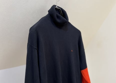 calvin klein turtle neck knit