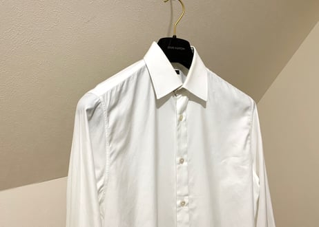 louis vuitton double cuffs shirt white