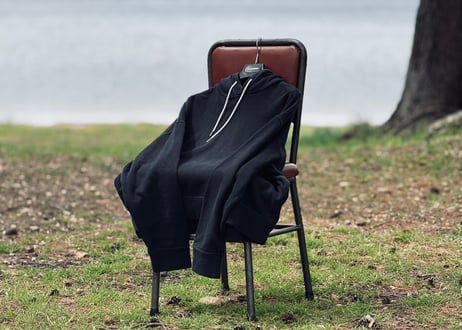 jilsander ”Meier 期” logo drawstrings hoodie