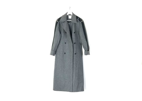 2007aw celine  ”乱れたベッド期"  belt cashmere long coat dead stock