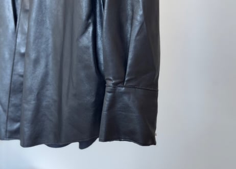 enof pvc leather shirt