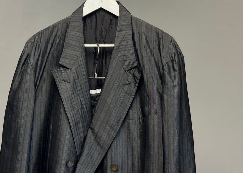 【Yves Saint Laurent】ダブル ブレステッド セットアップ Yves Saint Laurent】ダブル ブレステッド セットアップ