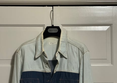 dries van noten denim shirt jacket