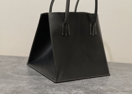 jean paul gaultier square leather bag