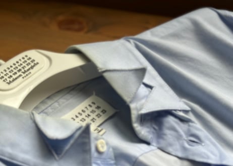 maison margiela collar design shirt