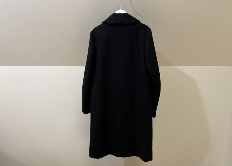 美品★MM6★モールスキンジャケット★Pコート★ブラック★ここのえ mm6 maison margiela 