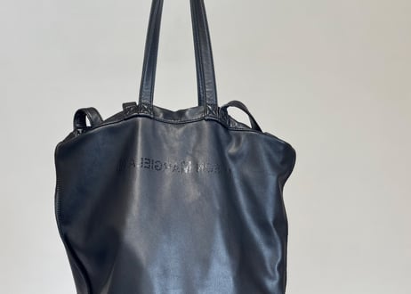 mm6 maison margiela pvc leather bag