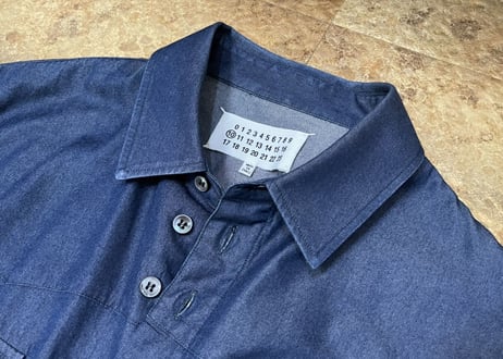 maison margiela denim shirt