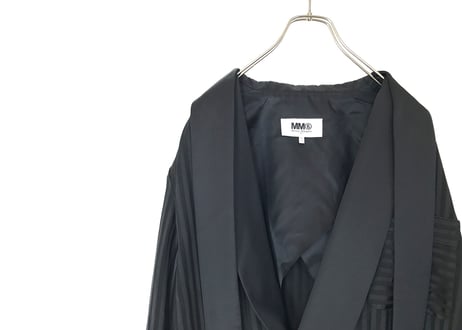 2018aw mm6 over size stripe coat dead stock