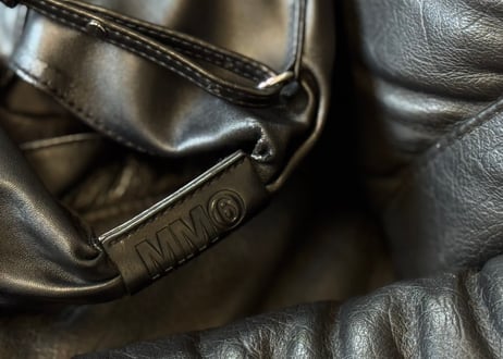 mm6 maison margiela leather japanese souder bag