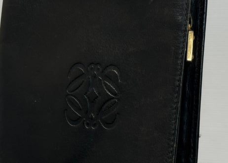 loewe leather pouch