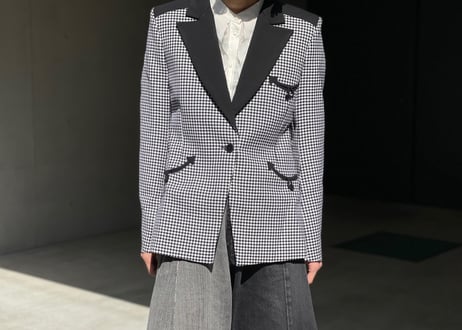 pacp rabamme 2021ss wide lapel jacket dead stock