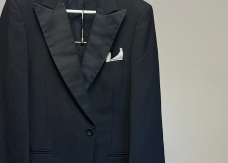 dior 4set tuxedo set up suit