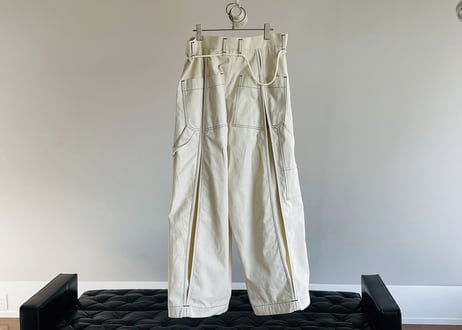 kanizsa drawstrings tack wide pants dead stock