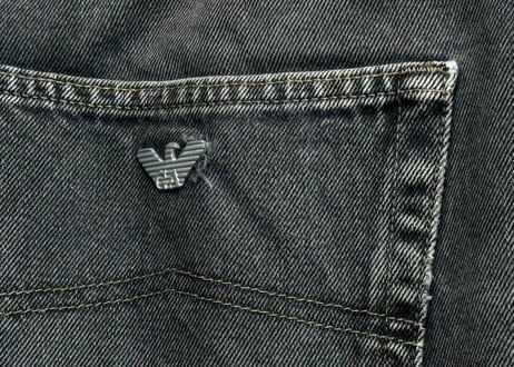90s armani jeans denim