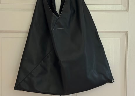 mm6 maison margiela fake leather japanese bag