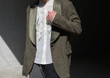 ermanno diermasanno 2021ss lace jacket dead stock