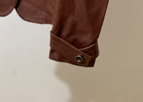 gucci leather jacket deat stock