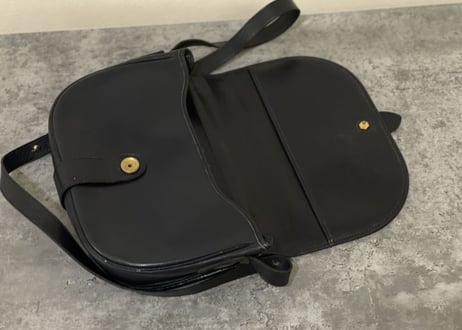 80s christian dior made in Flance leather bag
