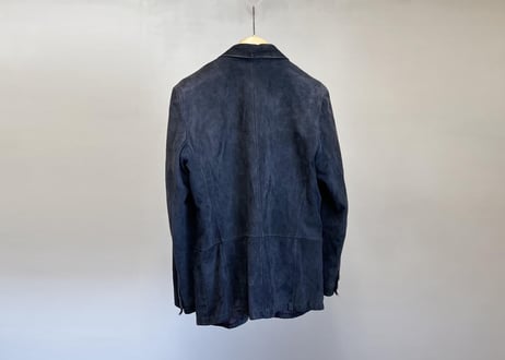 70s gucci leather tailored jacket