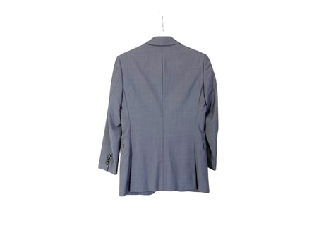 wooyoungmi purple grey set up suit