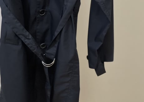 acne studios nylon trench coat