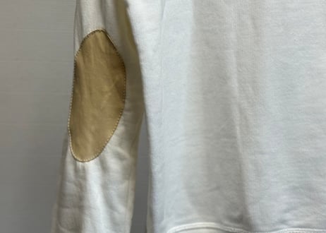 maison margiela elbow patch sweat