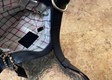 coach leather bag #3
