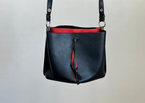 maison margiela leather shoulder bag