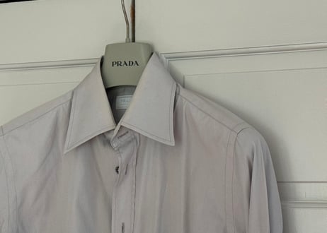 90-00s prada over size shirt