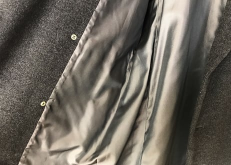 80-90s yves saint laurent  double chesterfield coat