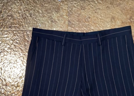 dries van notten stripe trousers