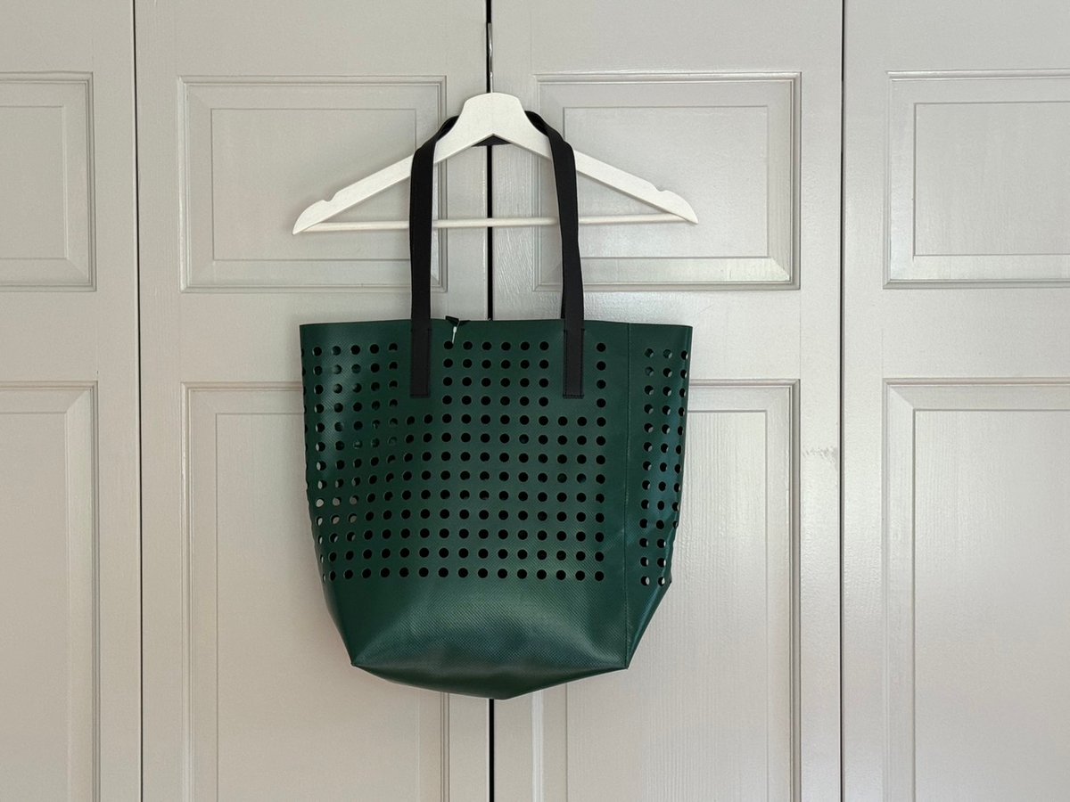 dries van noten punching logo bag | weekend tokyo