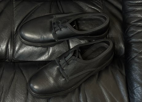 armani leather shose dead stock