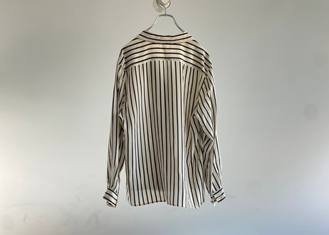 fendi silk stripe shirt