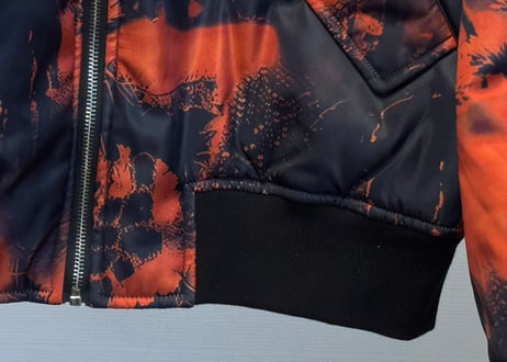 prada ”re-nylon” logo bomber jacket dead stock