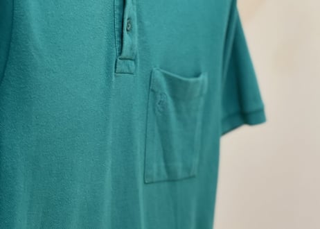 90s christian dior polo shirt green