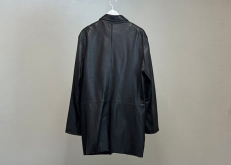 cole haan lamb leather coat