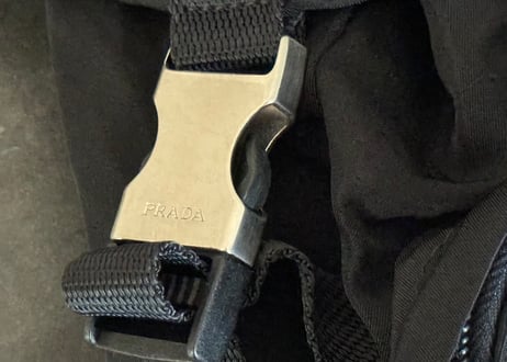 prada nylon back pack