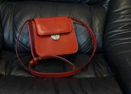 maison margiela leather shoulder bag