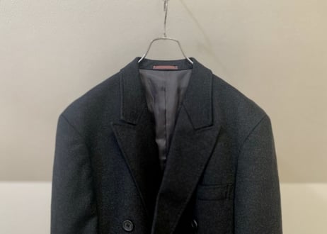 90s pure cashmere chester chesterfield coat