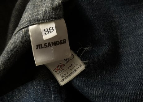 jilsander "初期" denim shirt jacket