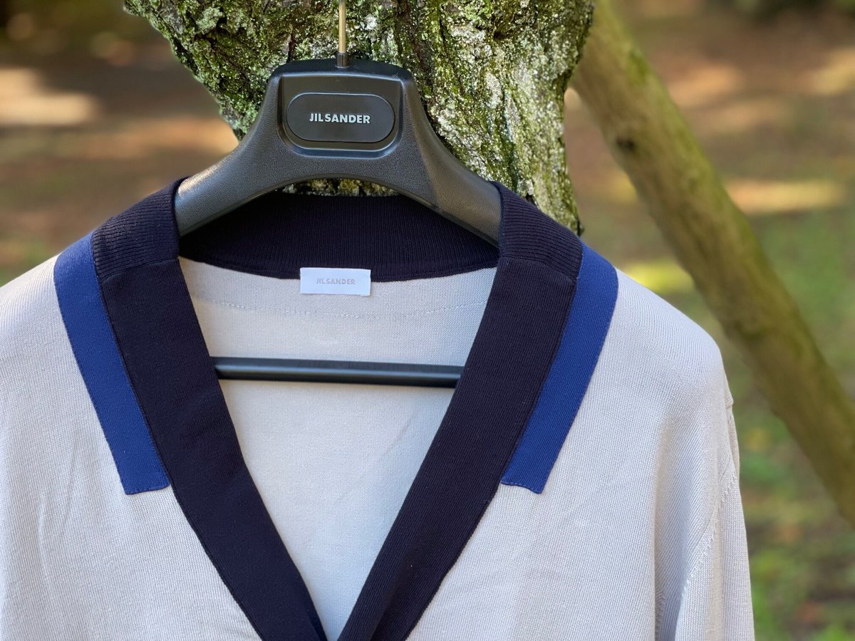 JIL SANDER by RAF SIMONS 変形カーディガン JIL SANDER by RAF SIMONS 変形カーディガン