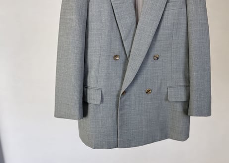 comme des garcons homme deux check set up suit